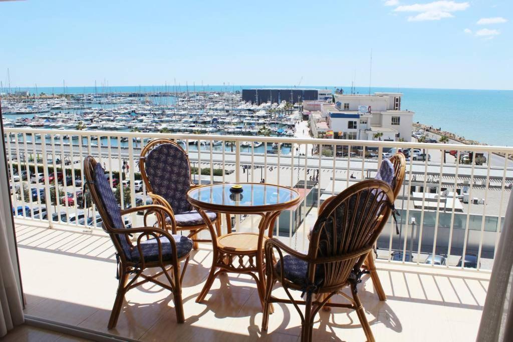 Apartamento En Primera Linea De Playa Con Increibles Vistas Santa Pola Bagian luar foto