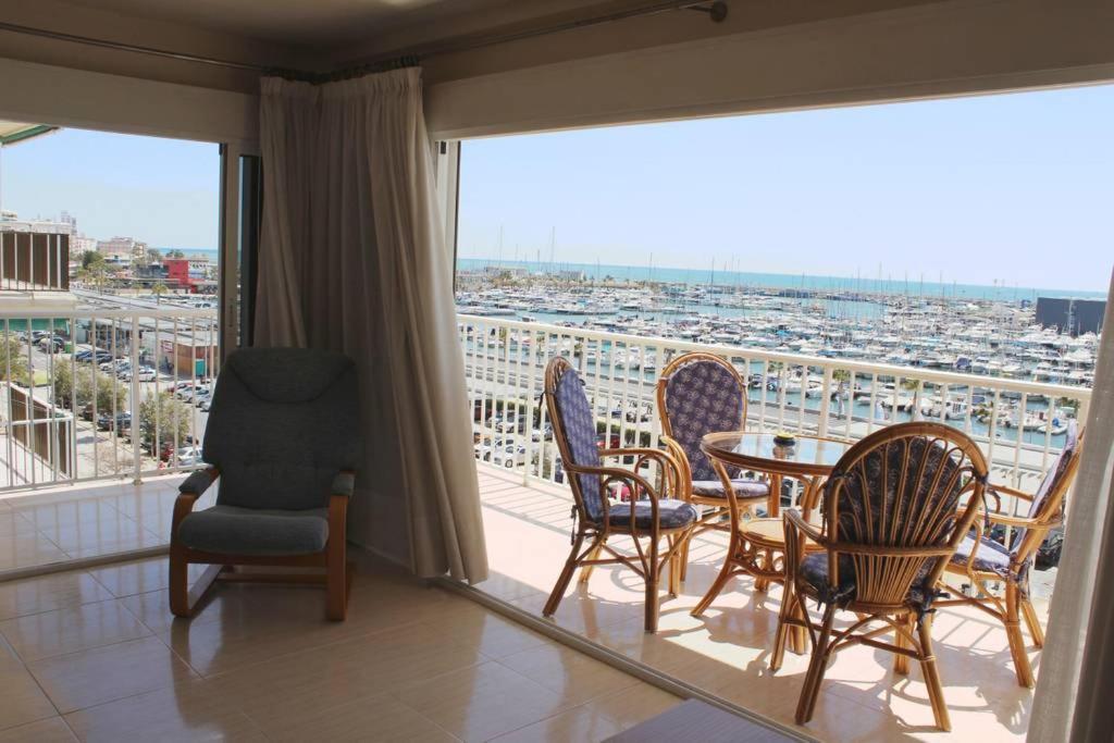 Apartamento En Primera Linea De Playa Con Increibles Vistas Santa Pola Bagian luar foto