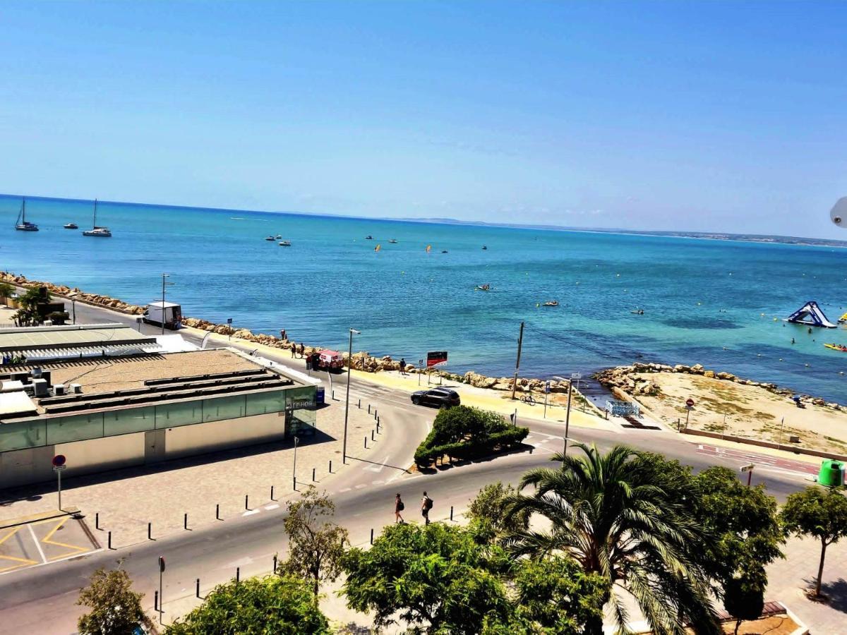 Apartamento En Primera Linea De Playa Con Increibles Vistas Santa Pola Bagian luar foto
