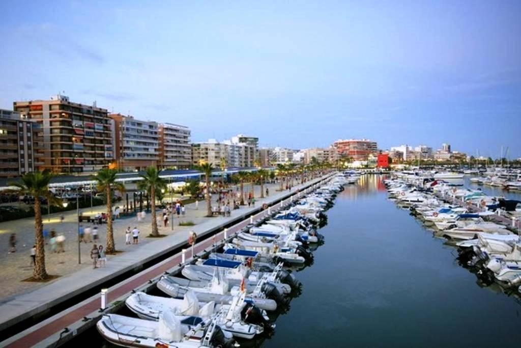 Apartamento En Primera Linea De Playa Con Increibles Vistas Santa Pola Bagian luar foto